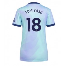 Arsenal Takehiro Tomiyasu #18 Tredje Tröja Dam 2024-25 Korta ärmar